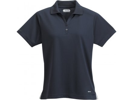Women's MORENO TEXT MICRO SS POLO